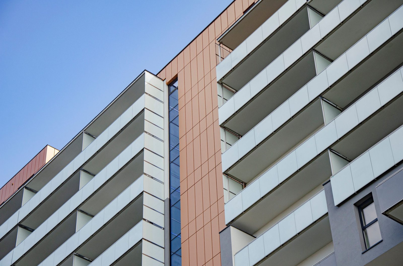 Contemporary apartment building, recent project placeholder